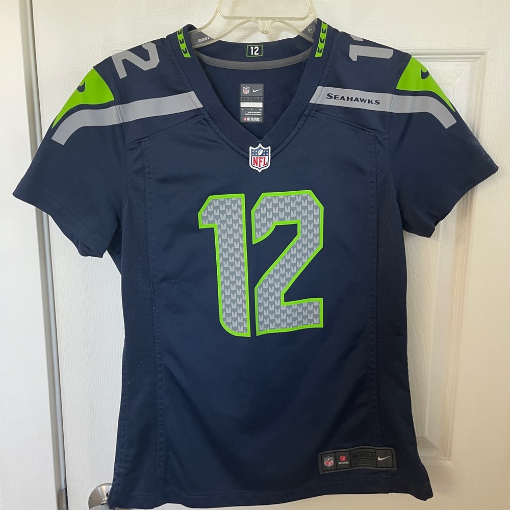 Nike Seahawks On-Field 12 Fan Jersey